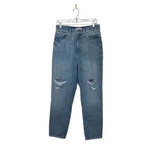 Madewell The Momjean in Gilford Wash: Ripped Edition Size 28